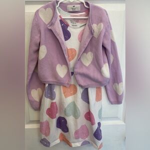 Dress & Sweater Set H&M Girls Size 6x/7